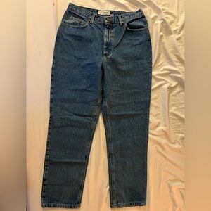 High Rise Blue Jeans